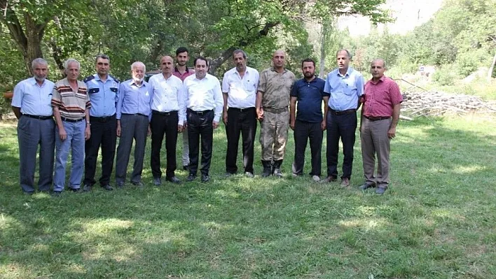 Kaymakam Zengince mahalle gezilerine devam ediyor
