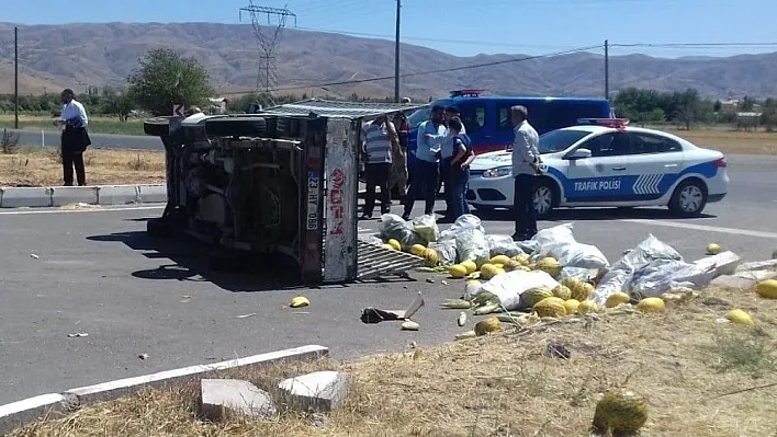 Elazığ'da trafik kazası: 3 yaralı