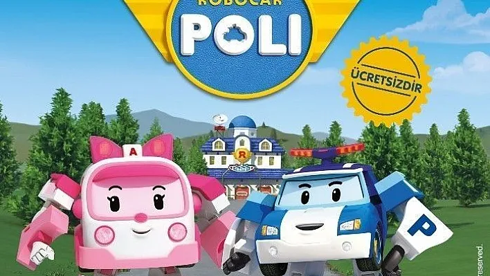 Forum Erzurum'dan miniklere Robocar Poli sürprizi
