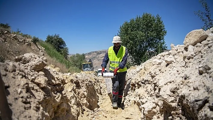 Arapgir Bostancık'a yeni içmesuyu hattı
