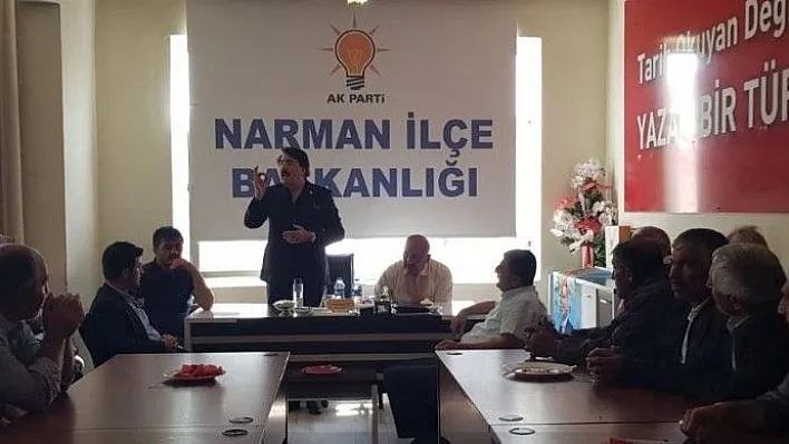 Milletvekili Aydemir'den Narman buluşması
