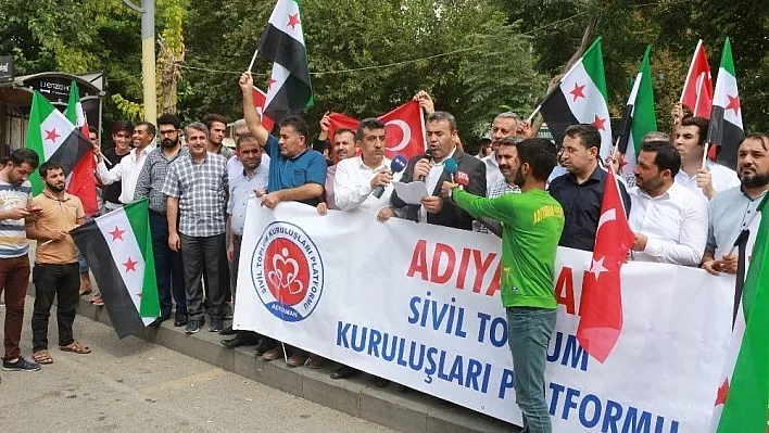 Adıyaman'da İdlib için dua edildi
