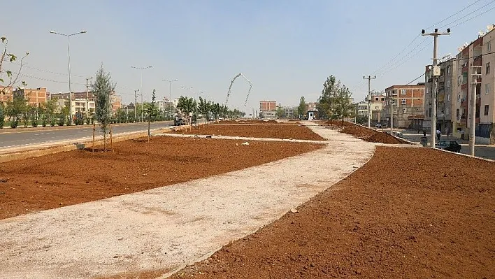 Ahmed Arif Parkı ikinci etabında çalışmalar devam ediyor
