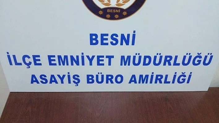 Besni'de uyuşturucu ele geçirildi
