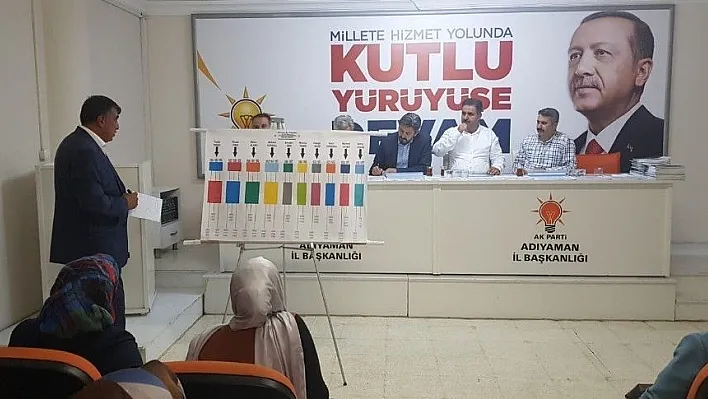 AK Parti merkez ilçe başkanlığı seçim çalışmalarına start verdi
