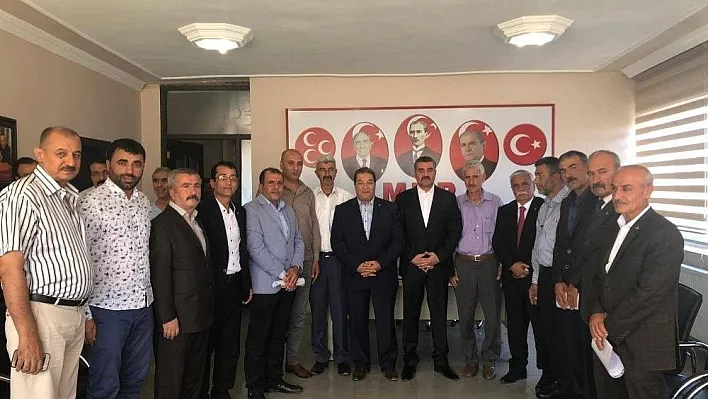 MHP'de 5 ilçeye yeni başkan atandı
