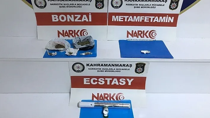 Kahramanmaraş'ta uyuşturucu operasyonu: 2 gözaltı
