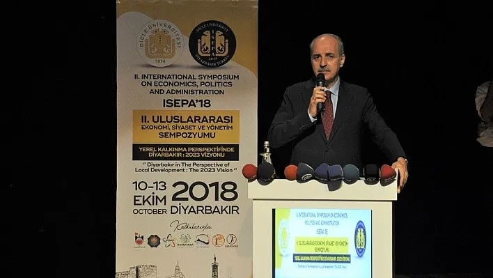 Diyarbakır'da '2'nci Uluslararası Ekonomik, Siyaset Yönetimi Sempozyumu'
