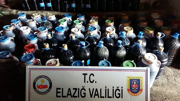 6 ton kaçak şarap ele geçirildi