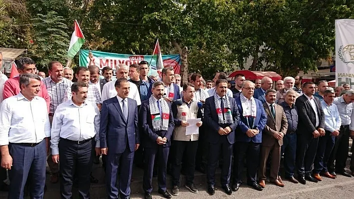 Filistin'e destek çağrısı yapıldı
