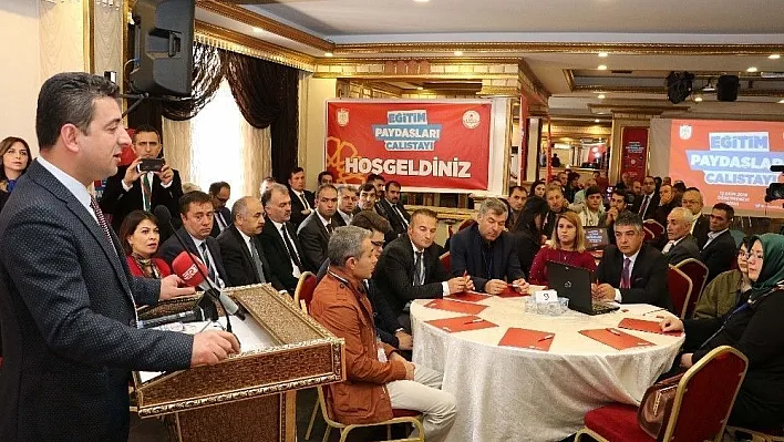 Sivas'ta 'Eğitim Paydaşları Çalıştayı' başladı
