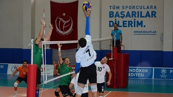 Palandöken Belediyespor 3 te 3 yaptı
