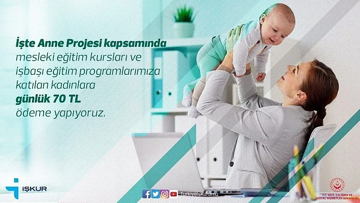 Anneler istihdamla buluşuyor
