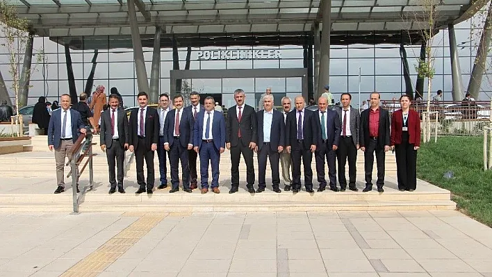 Komşu illerin sağlık müdürleri Şehir Hastanesini inceledi