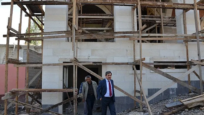 Yenice Mahallesindeki cami restore ediliyor
