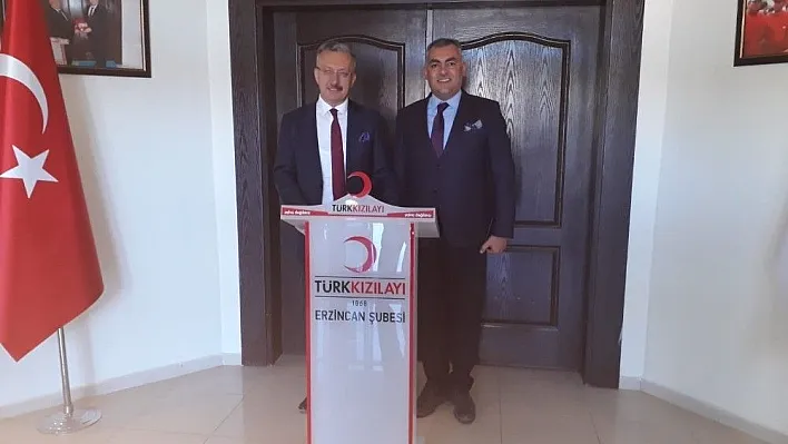 Rektör Akın Levent'ten, Türk Kızılay'ına ziyaret
