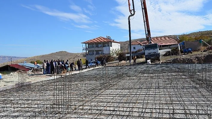 Gökderen'e Mahalle konağı yapılıyor
