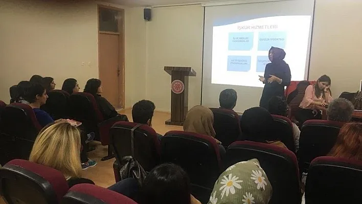 İŞKUR'dan üniversite öğrencilerine seminer
