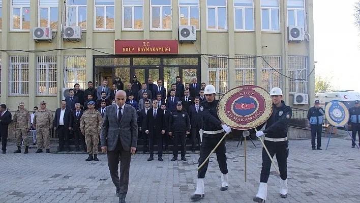 Kulp'ta Atatürk'ü anma programı
