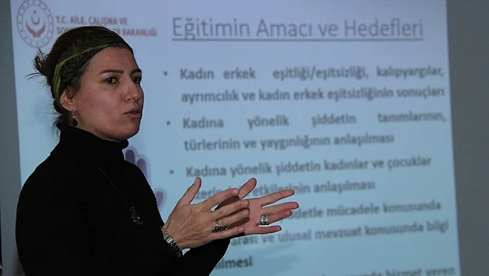 AFAD personeline 'Kadına Yönelik Şiddetle Mücadele'' semineri
