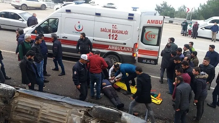 Kahramanmaraş'ta trafik kazası: 4 yaralı
