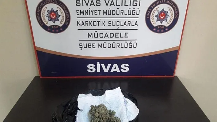 Sivas'ta narkotik sokak operasyonları
