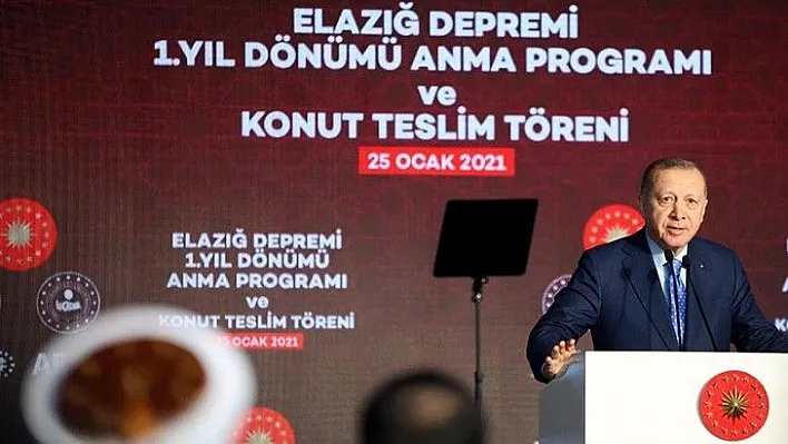 '8 bin ailemizi yeni evlerine kavuşturmuş oluyoruz'