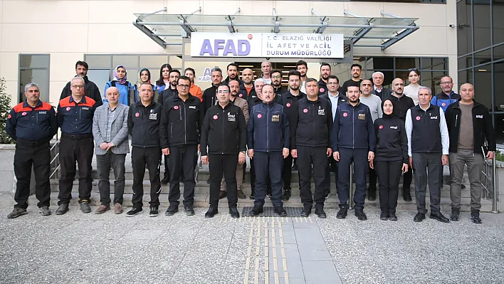 AFAD Başkanı Pehlivan Elazığ'da