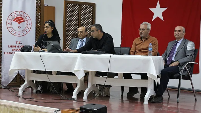 Ağın'da zirai don sonrası bilgilendirme toplantısı