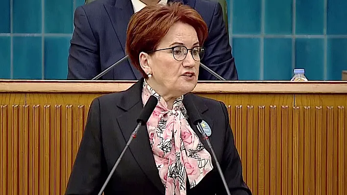 Akşener'den grup toplantısında açıklamalar