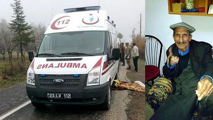 Ambulans Farketmediği Adamı Ezdi!