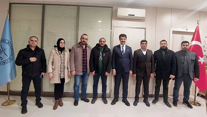 ASRİAD'dan Elazığ Havalimanı Müdürü Görür'e ziyaret