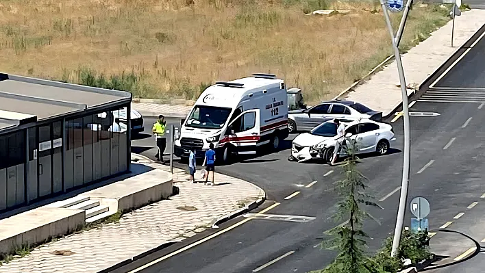 Ataşehir Mahallesi'nde kaza