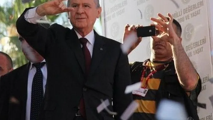 Bahçeli Elazığ'da Halka Hitap Etti