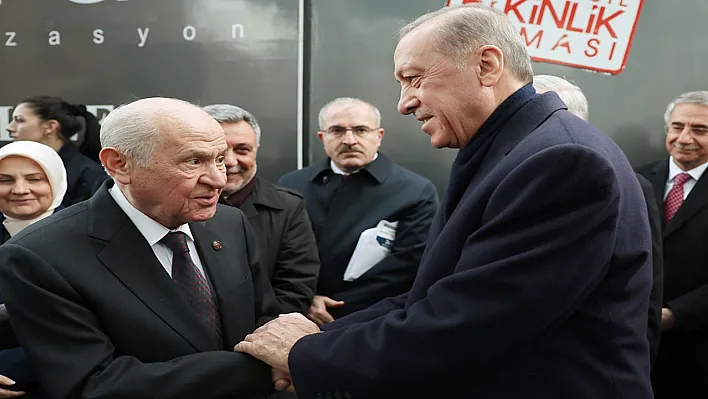 Bahçeli, Elazığ'da temel atma törenine katıldı