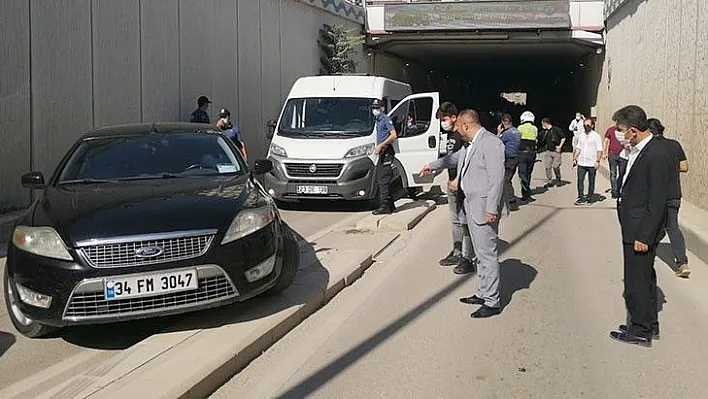 Bakan konvoyunda trafik kazası