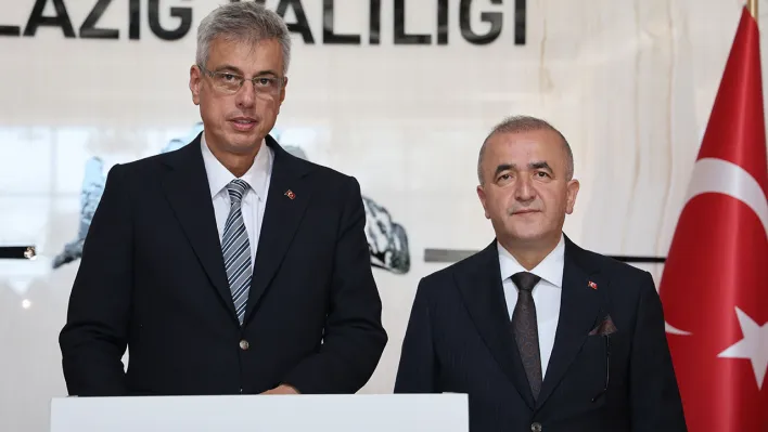 Bakan Memişoğlu Elazığ'da