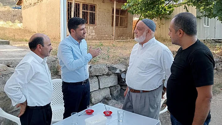 Başkan Karakuş köy ziyaretlerini sürdürüyor