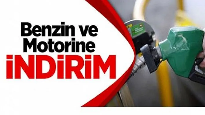 Benzin fiyatlarına bir indirim daha!
