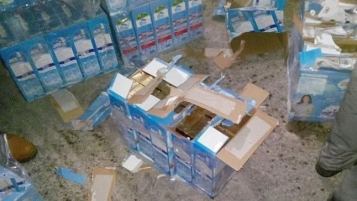 44 Bin Paket Kaçak Sigara Ele Geçirildi