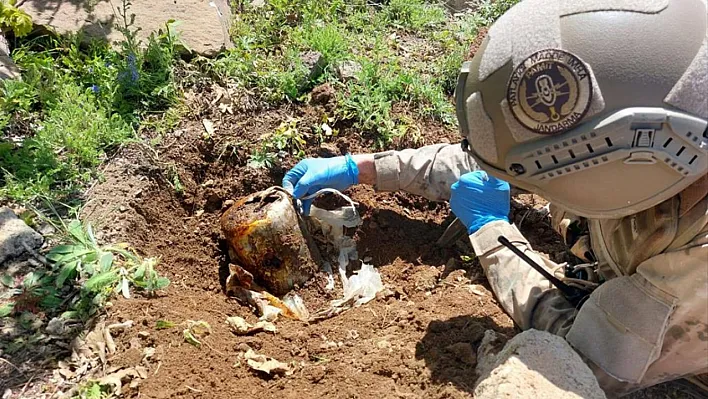 Bingöl'de el yapımı patlayıcı bulundu