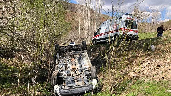 Bingöl'de trafik kazalarında 9 kişi yaralandı