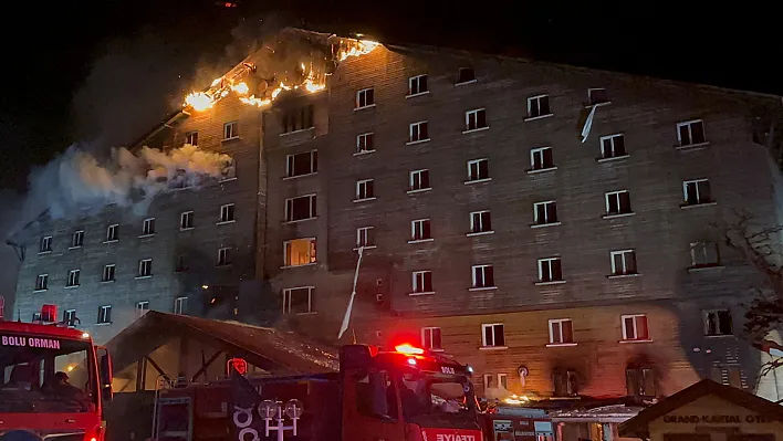 Bolu'da otel yangını! Çok sayıda ölü ve yaralı var