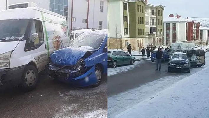 Buzlanma kazaları beraberinde getirdi
