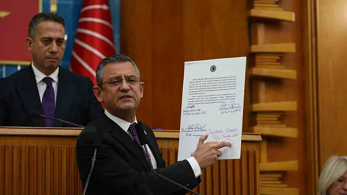 CHP Genel Başkanı Özel, grup toplantısında konuştu