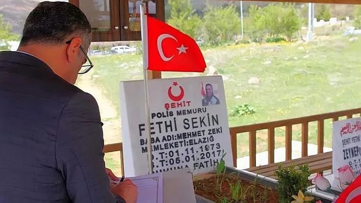 CHP'li Erol şehit Fethi Sekin'i andı