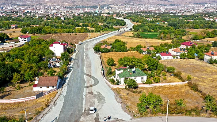 Çimento Fabrikası ve Güney Çevre Yolu yeni bağlantı yolu tamamlanıyor