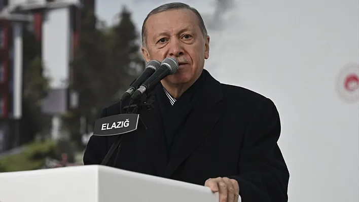 Cumhurbaşkanı Erdoğan Elazığ'da