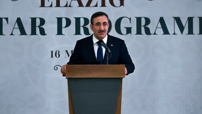 Cumhurbaşkanı Yardımcısı Cevdet Yılmaz Elazığ'da