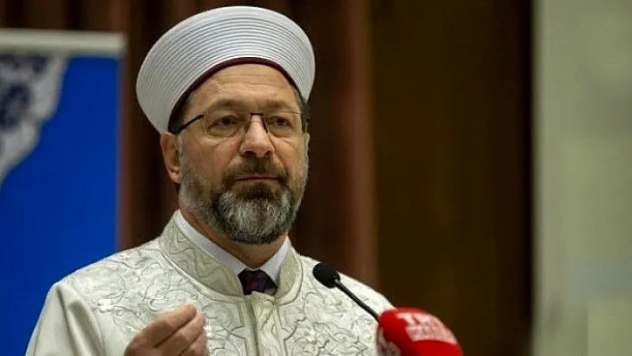 Diyanet İşleri Başkanı Ali Erbaş: Ayasofya cami olmakla kalmasın, bir mektep bir medrese olsun